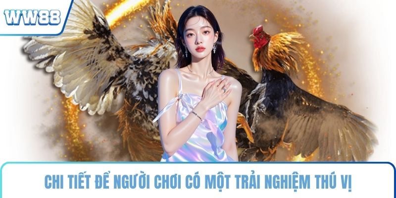 Chi tiết để người chơi có một trải nghiệm thú vị