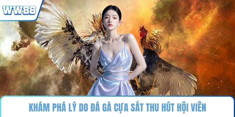 Khám phá lý do đá gà cựa sắt thu hút hội viên