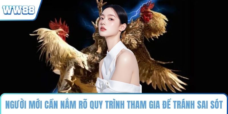 Người mới cần nắm rõ quy trình tham gia để tránh sai sót