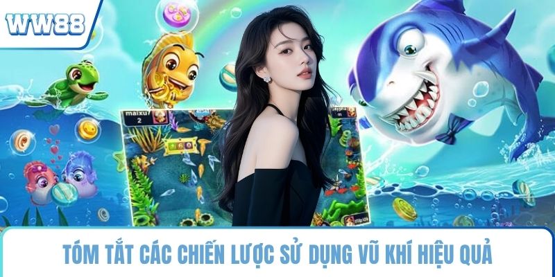 Tóm tắt các chiến lược sử dụng vũ khí hiệu quả